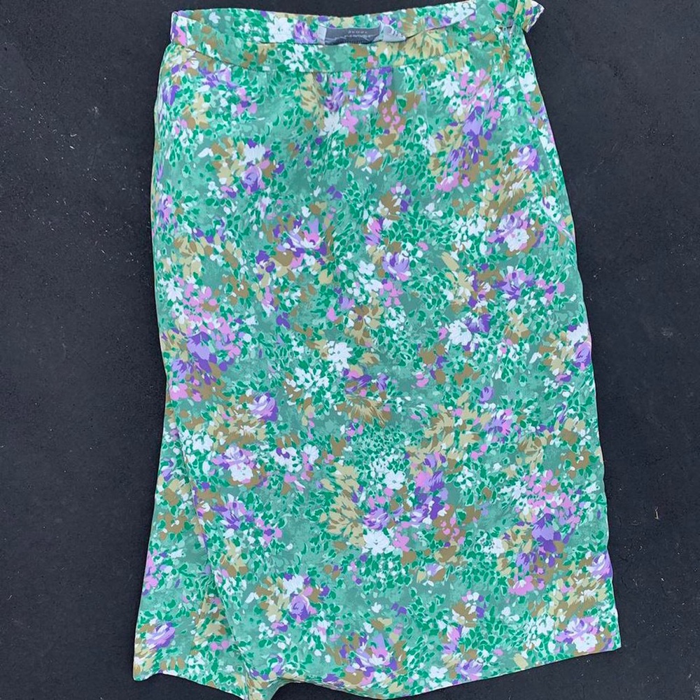 Vintage Floral Skirt